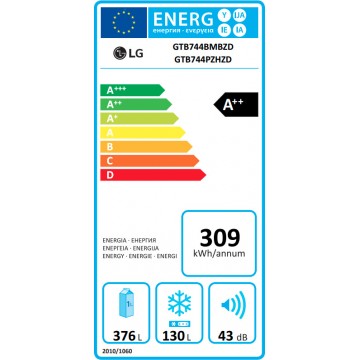 LG GTB744BMBZD Δίπορτο Ψυγείο LG GTB744BMBZD Δίπορτο Ψυγείο